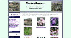 Desktop Screenshot of cactusstore.com